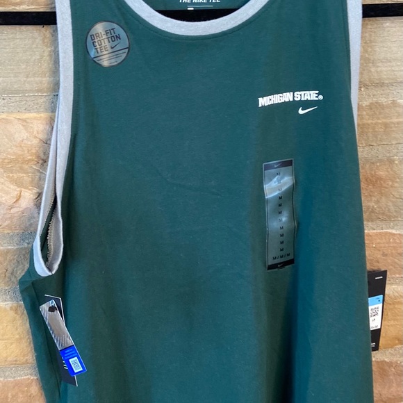 NWT Nike Michigan State Spartan tank top size  Med - Picture 4 of 10